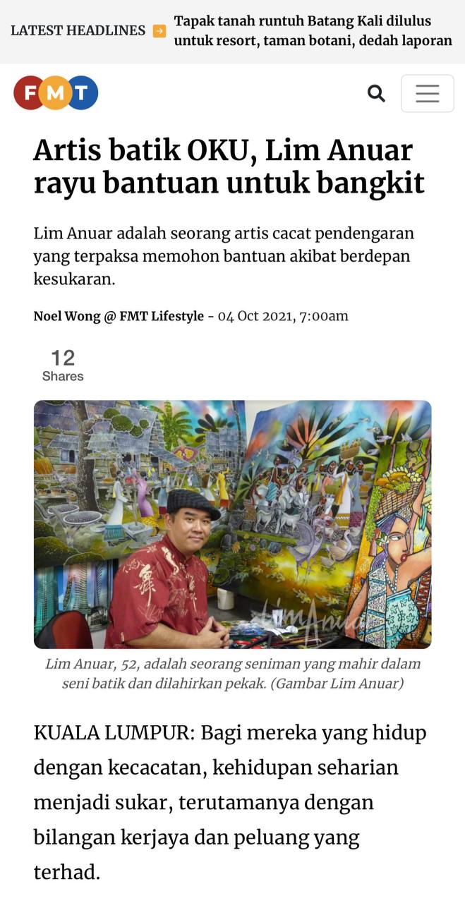 Artis Batik - Perseni _ tunas